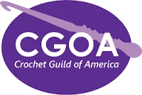 The Crochet Guild of America (CGOA) logo